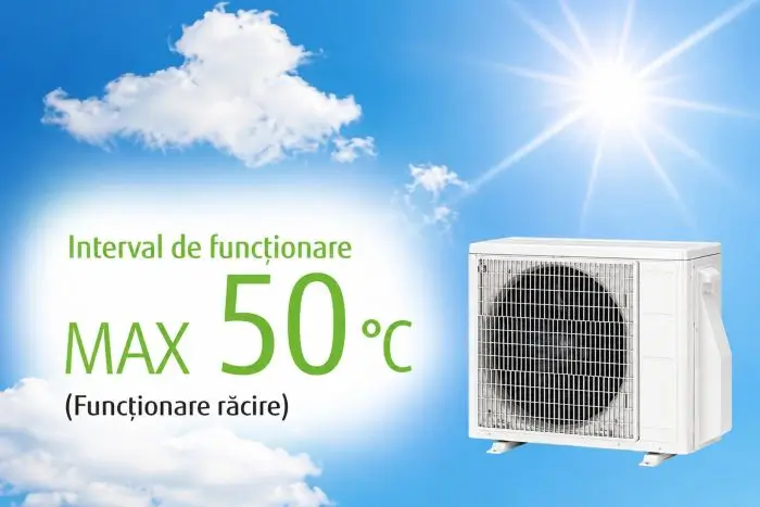 Performanta ridicata chiar si la temperaturi exterioare extreme