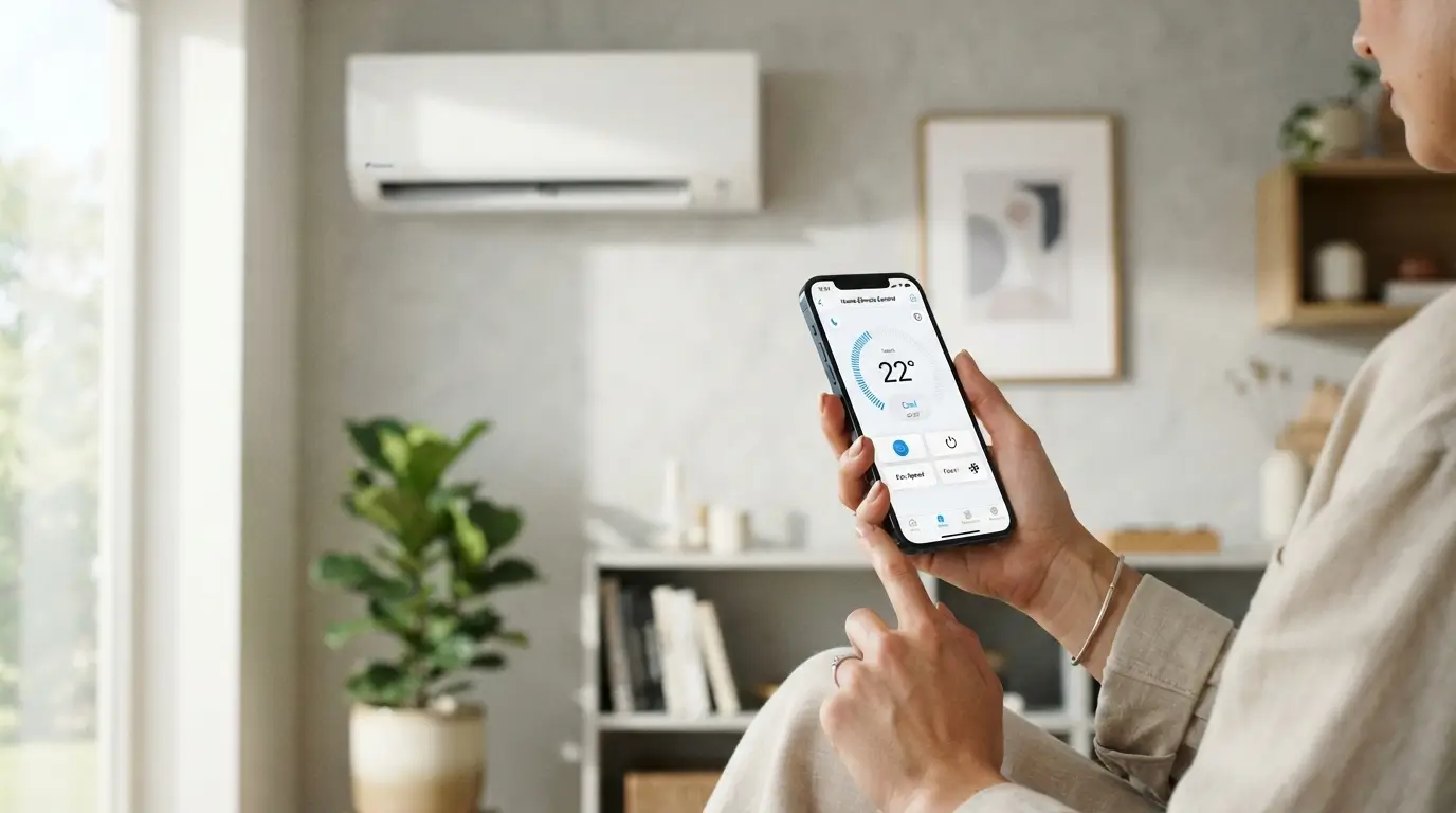 Control smart de pe dispozitiv mobil